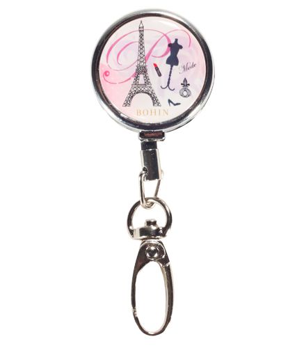 Porte ciseaux rétractable collection Paris-New York Porte ciseaux rétractable motif new york
