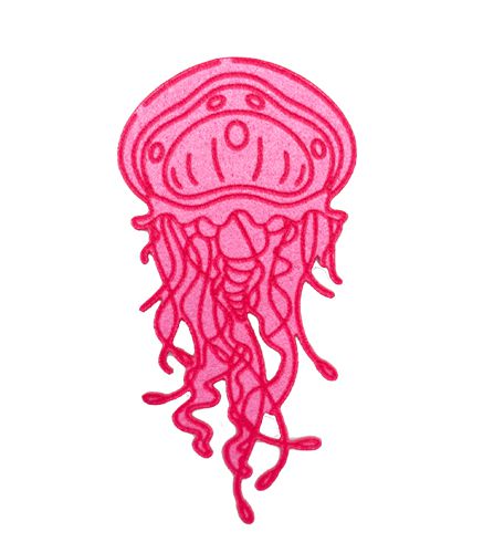 Patch thermocollant collection "Marée Haute" BOHIN Patch thermocollant pieuvre rose