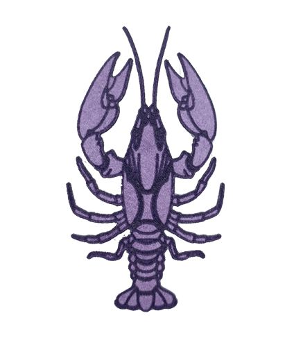 Patch thermocollant collection "Marée Haute" BOHIN Patch thermocollant homard violet