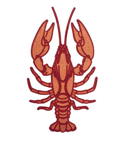 Patch thermocollant collection "Marée Haute" BOHIN Patch thermocollant homard orange