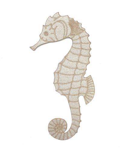 Patch thermocollant collection "Marée Haute" BOHIN Patch thermocollant hippocampe beige