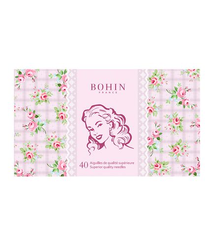 carnet d'aiguilles bohin vintage rose carnet d'aiguilles vintage rose