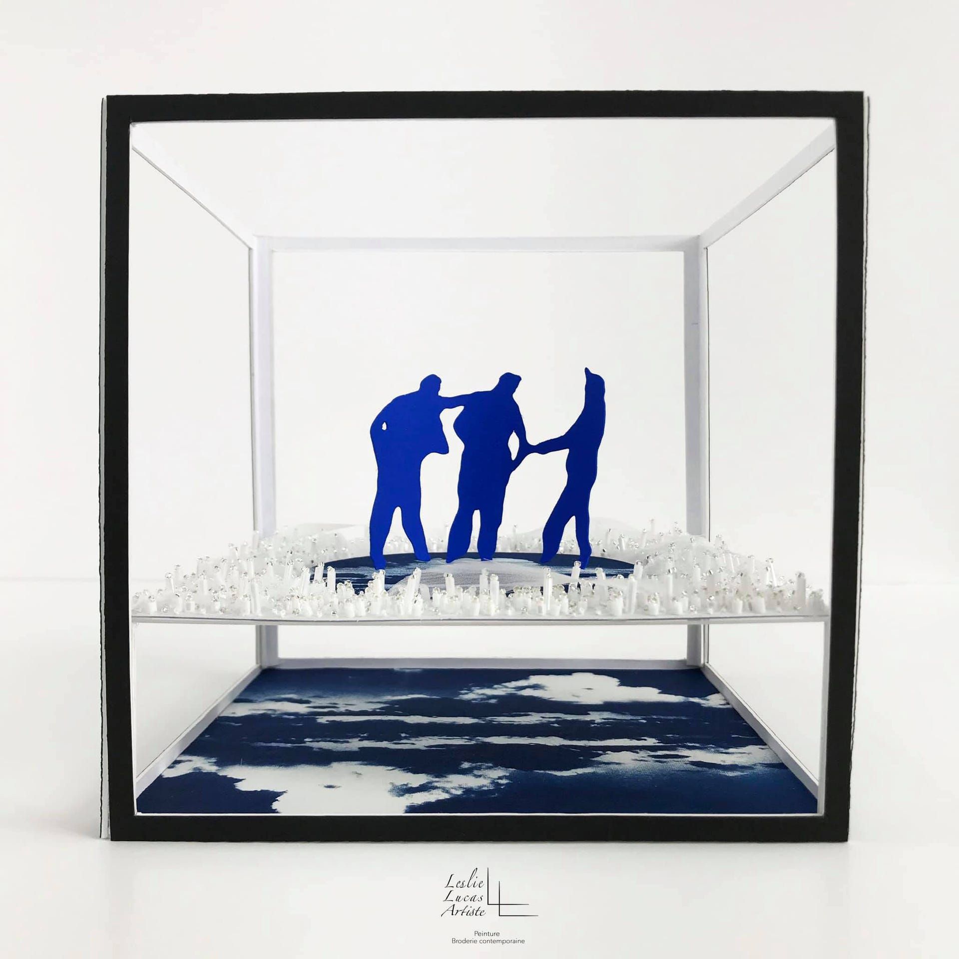 Liberté Céleste par Leslie Lucas Oeuvre d'art Leslie Lucas