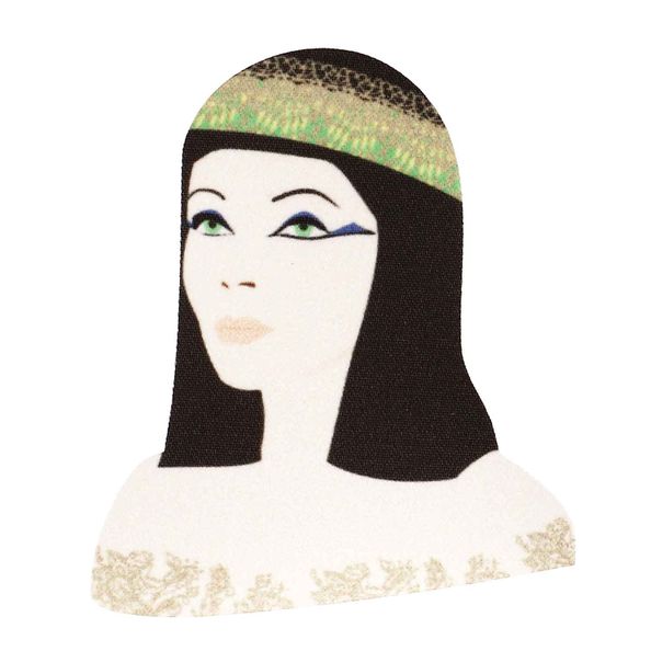 Patch thermocollant création originale BOHIN France-L'Egyptienne Patch thermocollant motif femme egyptienne
