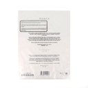Feuilles de gabarits transparentes quadrillées