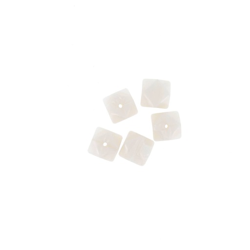 Silicone hexagon beads 17mm - 11/16&quot;