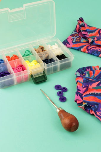 [W71799] Pressions magiques - Boutons pressions sans pince Assortiment