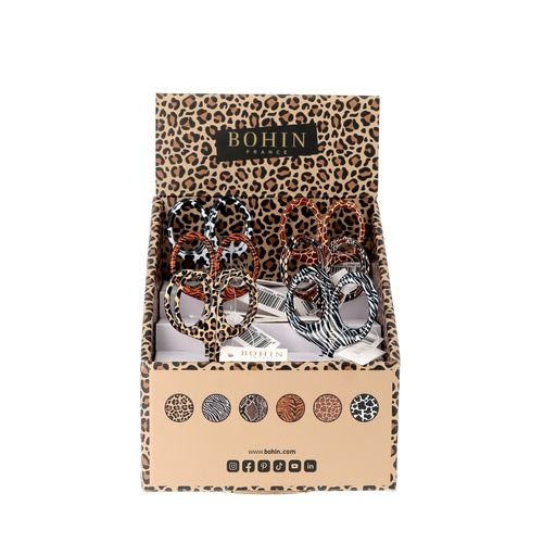 [W99002] CISEAUX BRODER &quot;SAUVAGE&quot; Prés carton.x12